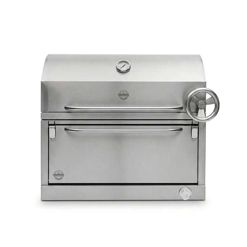 Cargue la imagen en el visor de la galería, Parrilla Empotrable con Caja China – Modelo Broker 300 – 70 x 50 x 42 cm | La Carbonera Grill