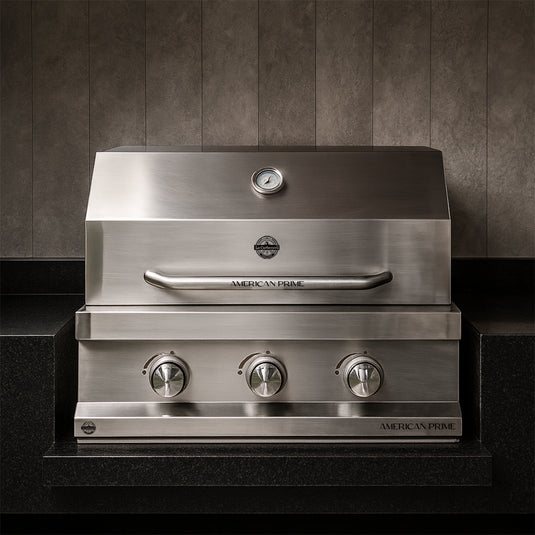 Parrilla Empotrable a Gas American Prime – 64 x 57 cm – Acero Inoxidable | La Carbonera Grill
