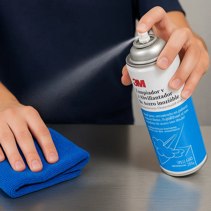 Cargue la imagen en el visor de la galería, Limpiador y Abrillantador de Acero Inoxidable 3M (600 g)