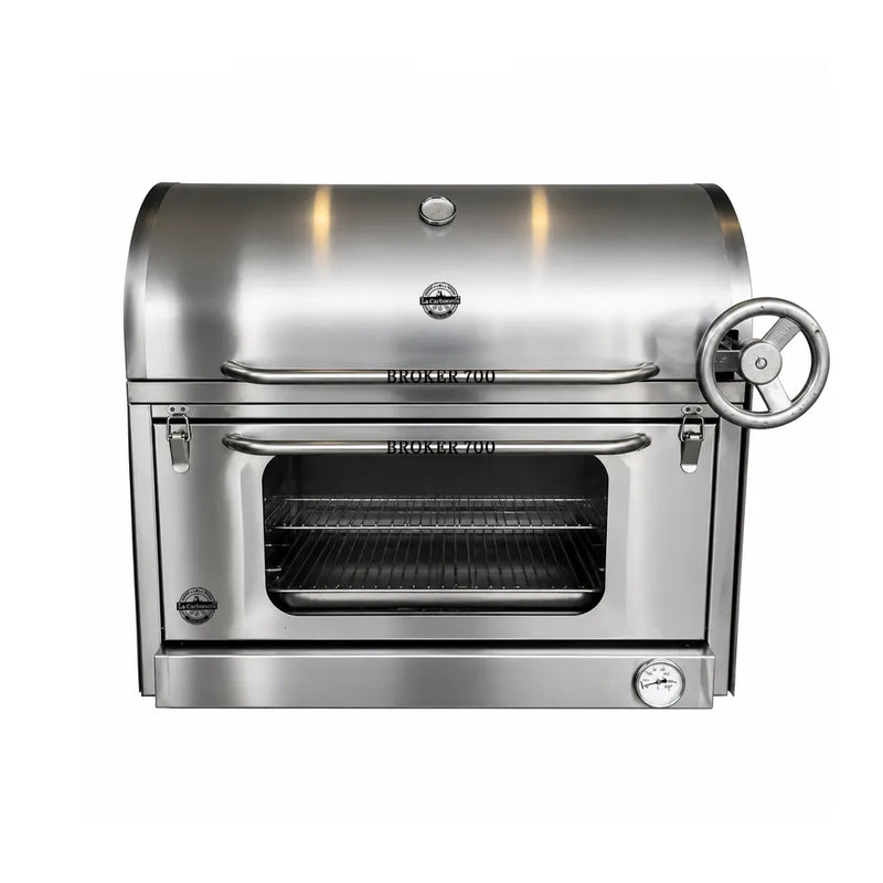 Cargue la imagen en el visor de la galería, Parrilla Empotrable con Caja China Broker 700 — La Carbonera Grill (70×50×42 cm)