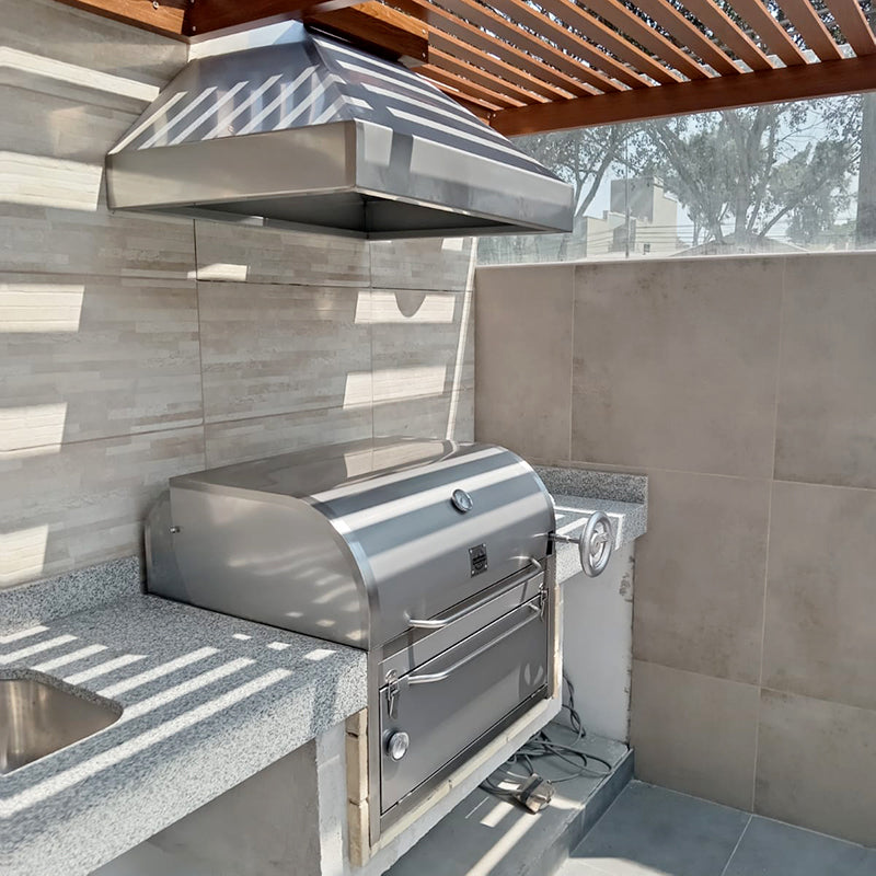 Cargue la imagen en el visor de la galería, Campana Para Parrilla – Modelo Cónico | La Carbonera Grill
