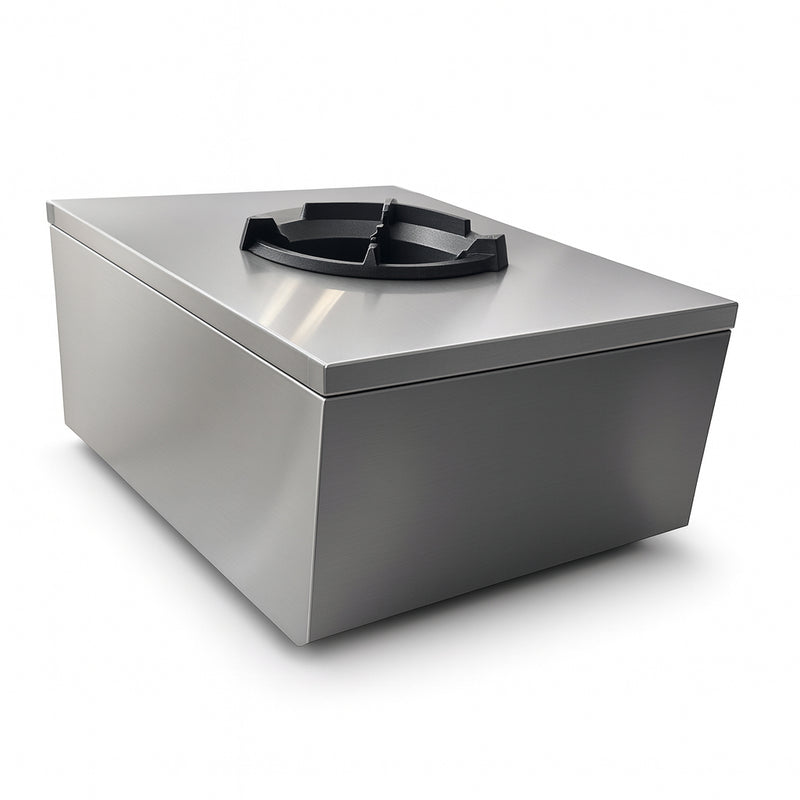 Cargue la imagen en el visor de la galería, Cocina Empotrable de Acero Inoxidable – 50 × 50 × 25 cm | La Carbonera Grill