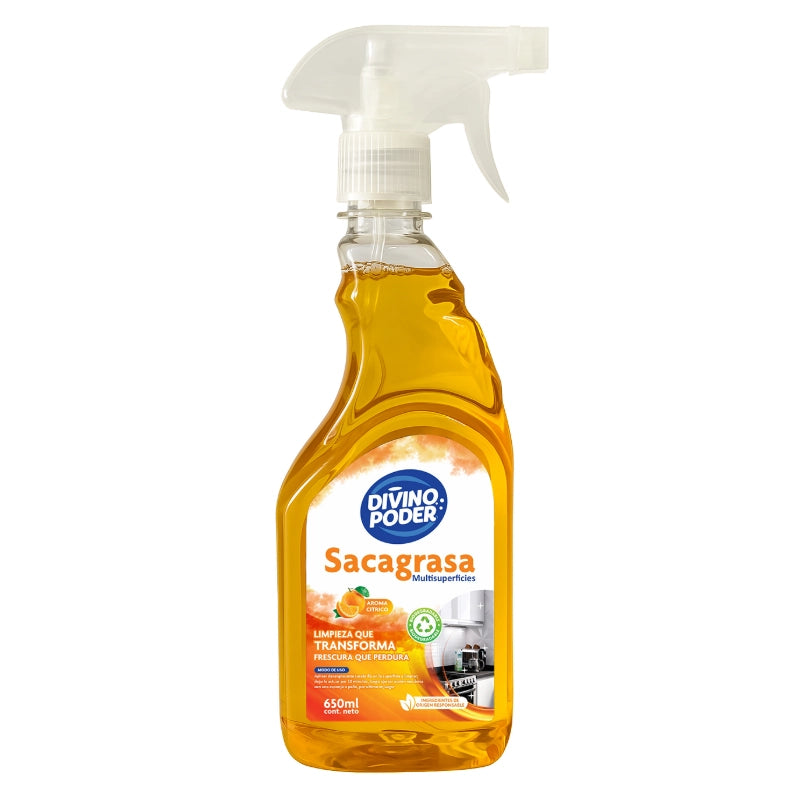 Cargue la imagen en el visor de la galería, Desengrasante Divino Poder – Sacagrasa Multiusos 650 ml