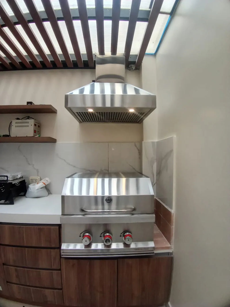 Cargue la imagen en el visor de la galería, Campana Ecológica – Modelo Cónico | La Carbonera Grill