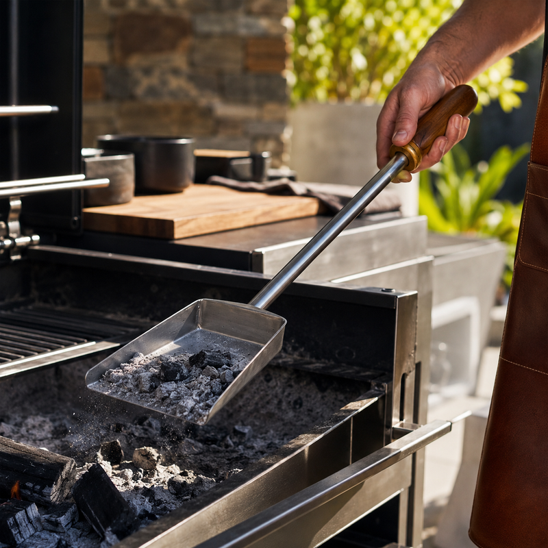 Cargue la imagen en el visor de la galería, Pala Cenicera — La Carbonera Grill (50 cm)