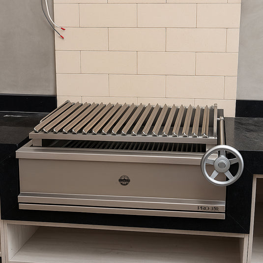 Parrilla Empotrable Pro 350 – 70 x 50 cm – Acero Inoxidable | La Carbonera Grill