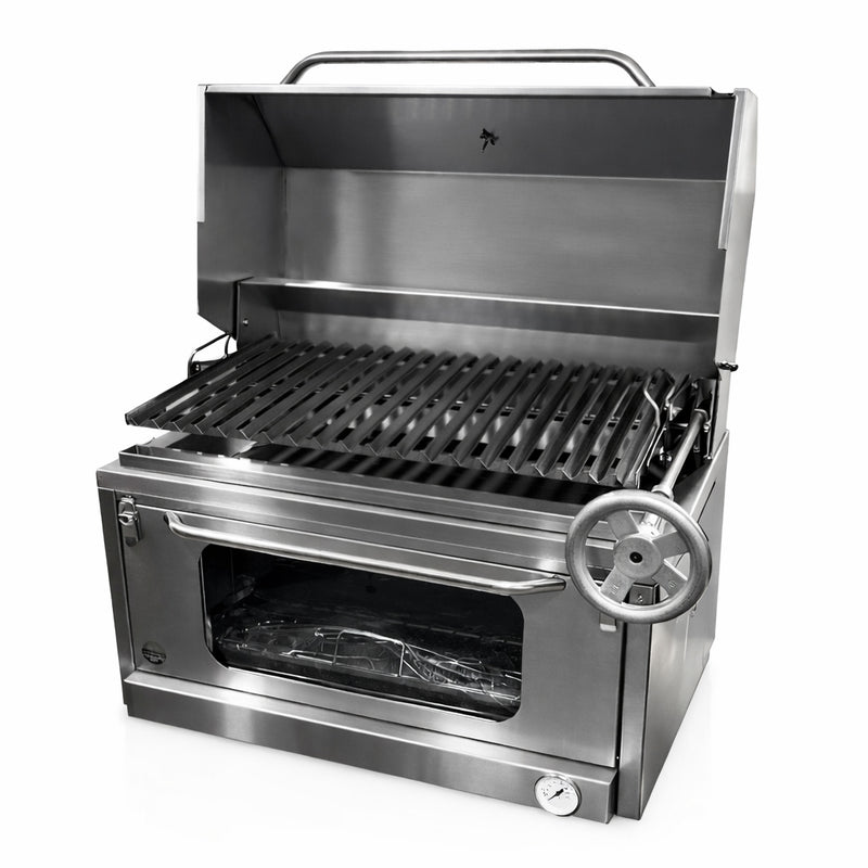 Cargue la imagen en el visor de la galería, Parrilla Empotrable con Caja China Broker 700 — La Carbonera Grill (70×50×42 cm)