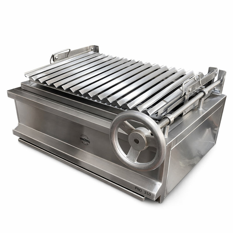 Cargue la imagen en el visor de la galería, Parrilla Empotrable Pro 350 — La Carbonera Grill (70×50×25 cm)