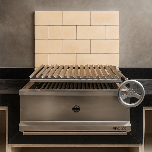 Parrilla Empotrable Pro 350 – 70 x 50 cm – Acero Inoxidable | La Carbonera Grill