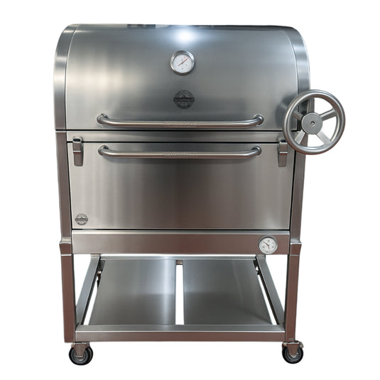 Parrilla Movible con Caja China – Modelo Broker 300 – 70 × 50 × 85 cm | La Carbonera Grill