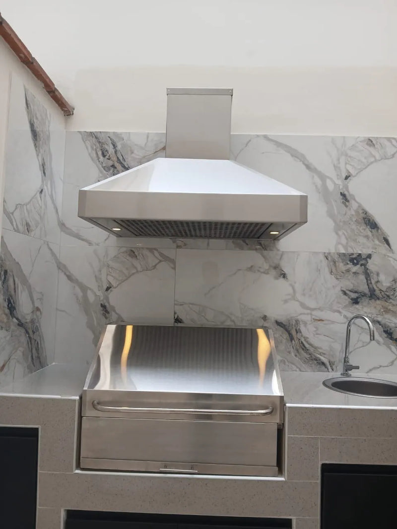 Cargue la imagen en el visor de la galería, Campana Ecológica – Modelo Cónico | La Carbonera Grill