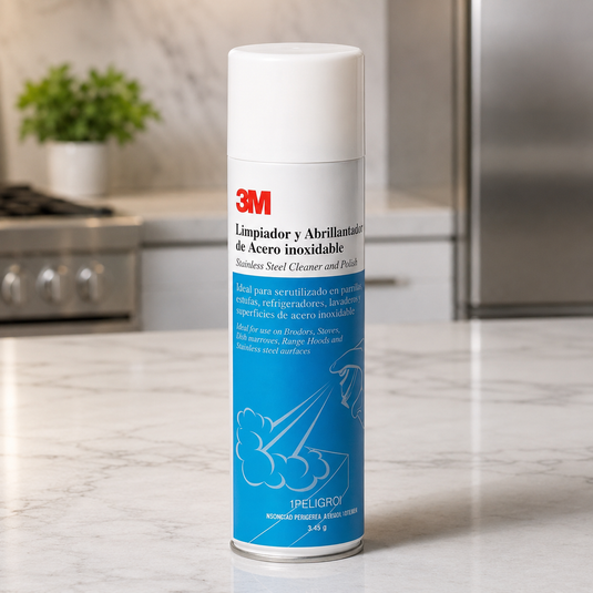 Limpiador y Abrillantador de Acero Inoxidable 3M (600 g)