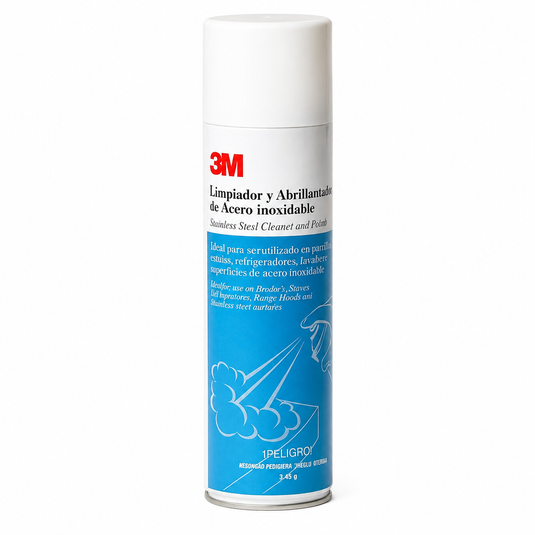 Limpiador y Abrillantador de Acero Inoxidable 3M (600 g)