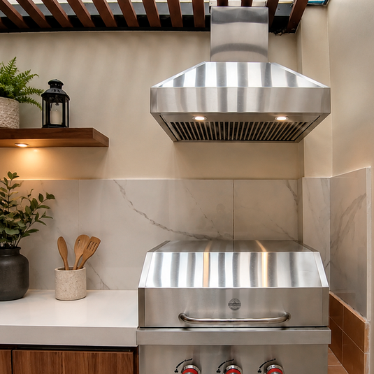 Campana Ecológica – Modelo Cónico | La Carbonera Grill