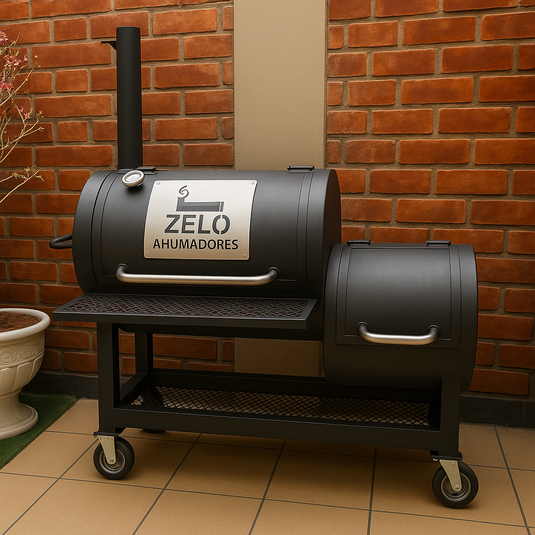 Ahumador Horizontal de Acero al Carbono – La Carbonera Grill