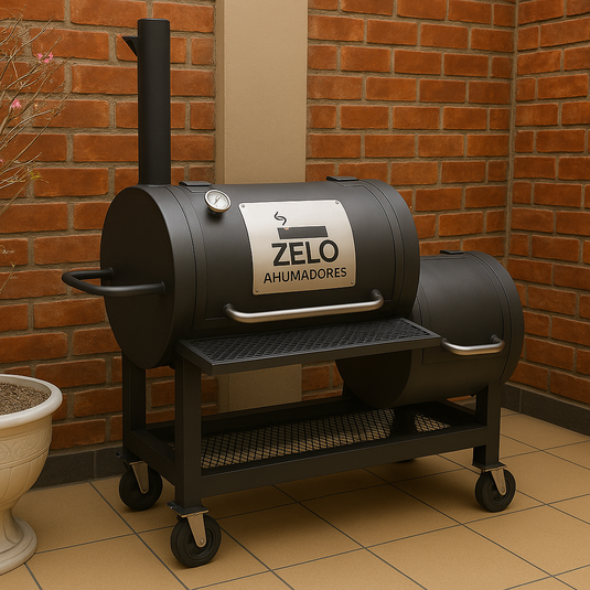 Ahumador Horizontal de Acero al Carbono – La Carbonera Grill