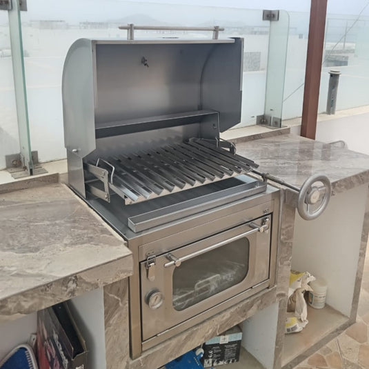 Parrilla Empotrable con Caja China - Modelo Broker 700