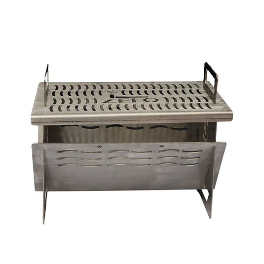 Parrilla desmontable pequeña de acero