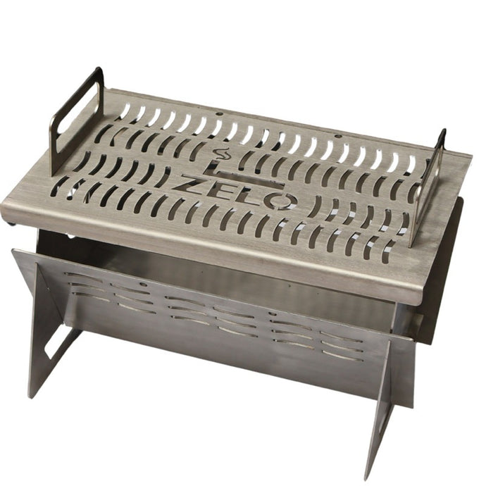 Parrilla desmontable pequeña de acero