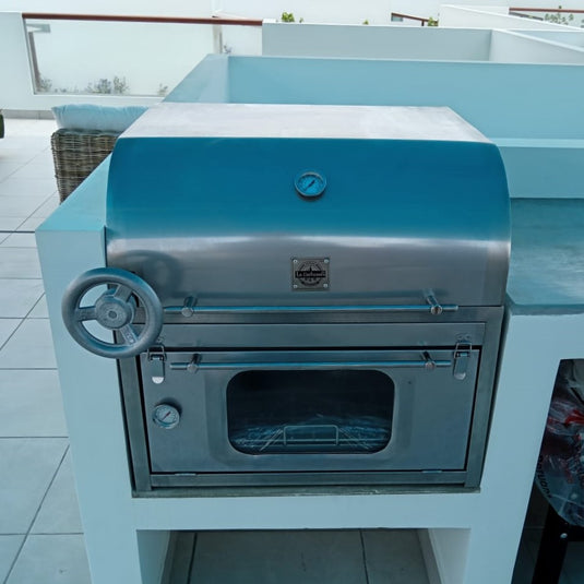 Parrilla Empotrable con Horno Tipo Caja China - Modelo Broker 700