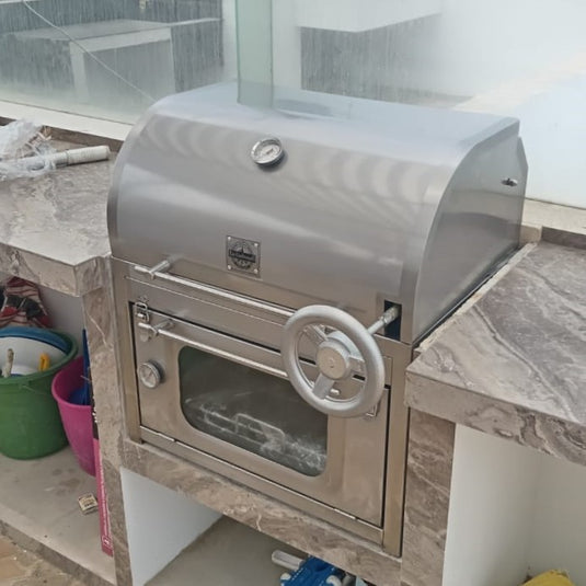 Parrilla Empotrable con Caja China - Modelo Broker 700