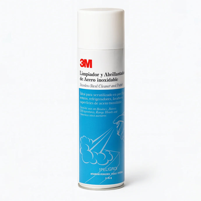 Limpiador y Abrillantador de Acero Inoxidable 3M (600 g)