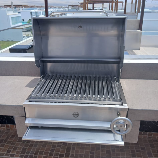 Parrilla Empotrable American Pro – 70 x 50 cm – Acero Inoxidable | La Carbonera Grill