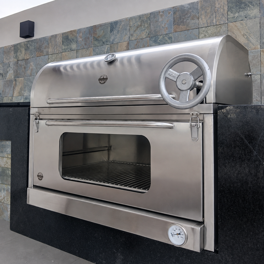 Parrilla Empotrable con Caja China Broker 700 — La Carbonera Grill (70×50×42 cm)