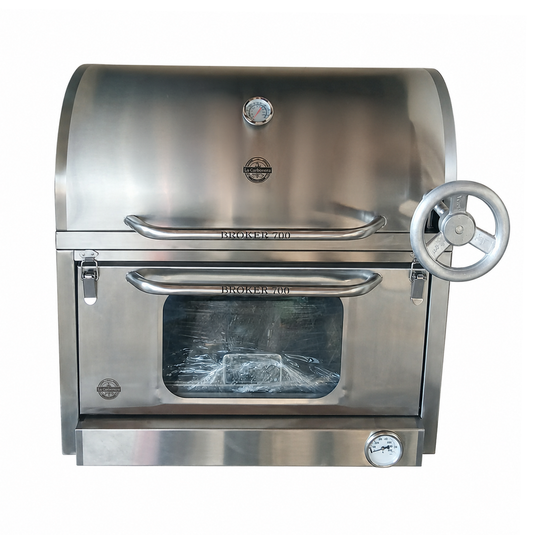 Parrilla Empotrable con Caja China Broker 700 — La Carbonera Grill (70×50×42 cm)