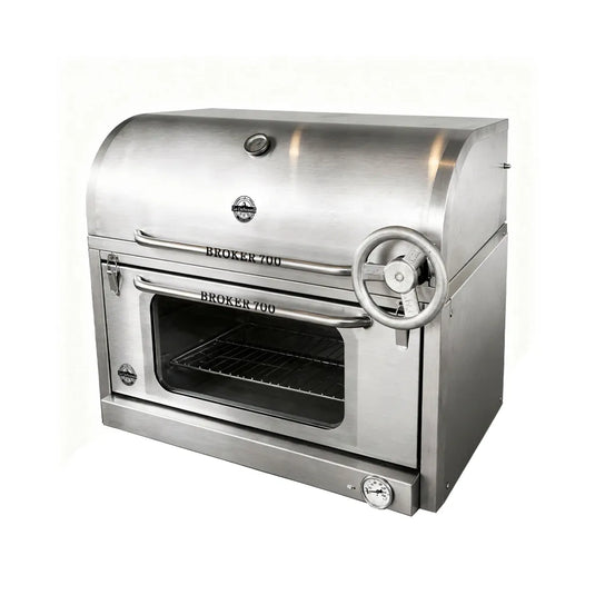 Parrilla Empotrable con Caja China Broker 700 — La Carbonera Grill (70×50×42 cm)
