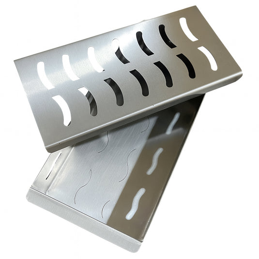 Caja Ahumadora de Acero Inoxidable | La Carbonera Grill