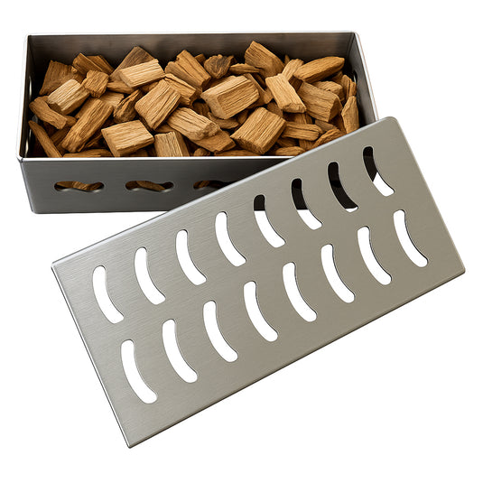 Caja Ahumadora de Acero Inoxidable | La Carbonera Grill