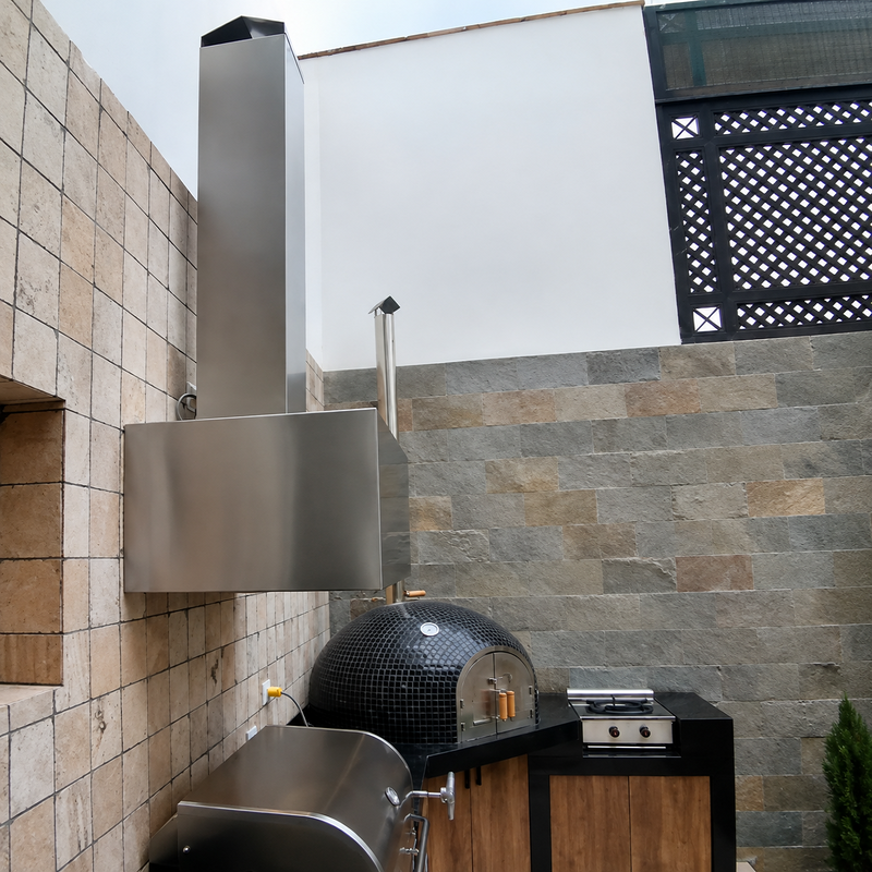 Cargue la imagen en el visor de la galería, Campana Para Parrilla – Modelo Cuadrado | La Carbonera Grill
