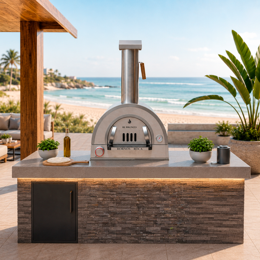 Horno Premium – Modelo Di Bronzo – 57 × 57 × 32 cm | Hornos Roca