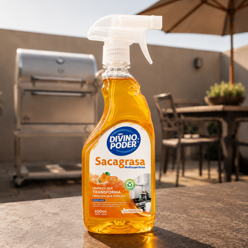 Cargue la imagen en el visor de la galería, Desengrasante Divino Poder – Sacagrasa Multiusos 650 ml
