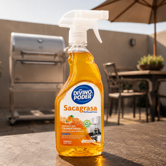 Desengrasante Divino Poder – Sacagrasa Multiusos 650 ml