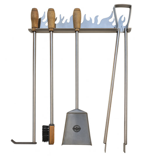 Kit Brasero – Set de Herramientas con Colgador (La Carbonera Grill)