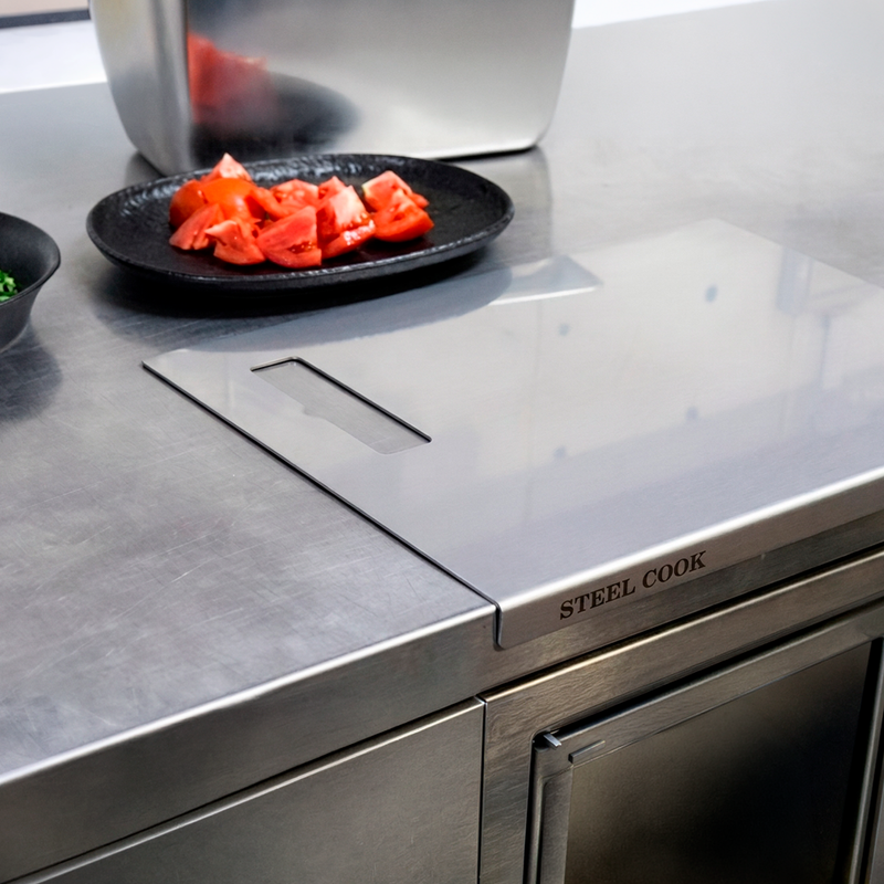 Cargue la imagen en el visor de la galería, Modelo Steel Cook 40x30 cm - La Carbonera Grill
