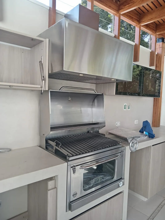 Campana Ecológica – Modelo Cuadrado | La Carbonera Grill