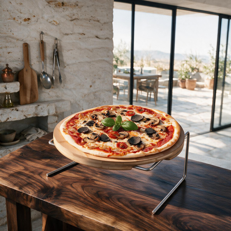 Cargue la imagen en el visor de la galería, Soporte para Bandeja de Pizza - Hornos Roca
