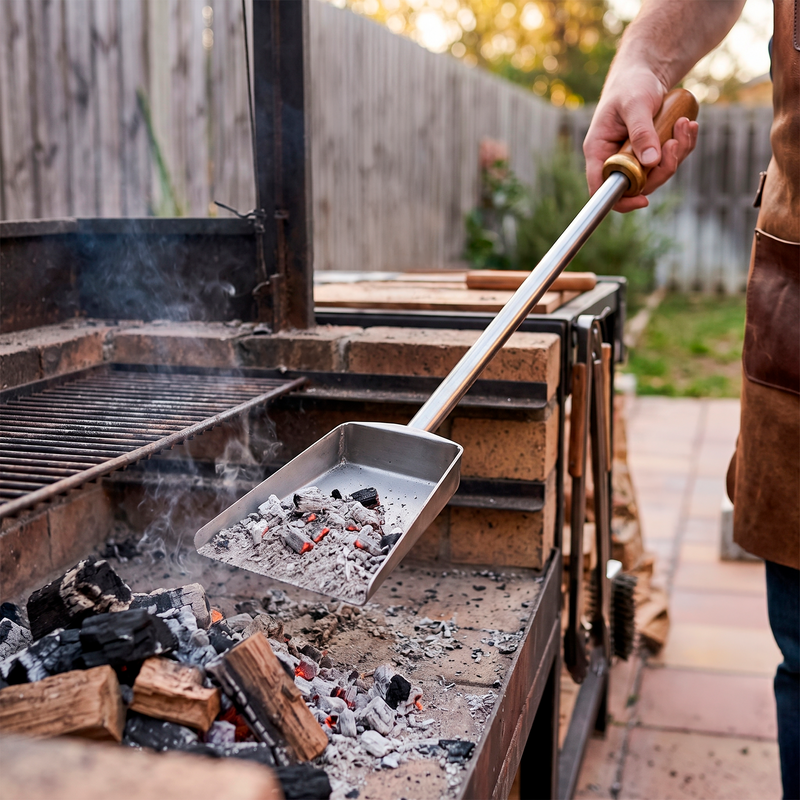 Cargue la imagen en el visor de la galería, Pala Cenicera — La Carbonera Grill (50 cm)
