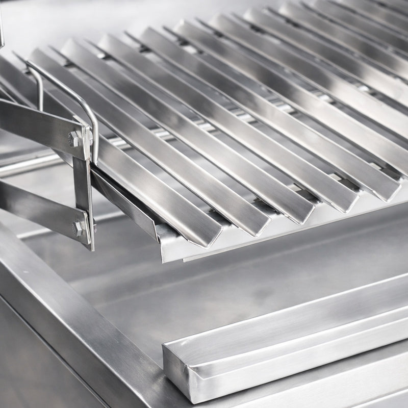 Cargue la imagen en el visor de la galería, Parrilla Movible con Caja China Broker 700 — La Carbonera Grill (AISI 304)
