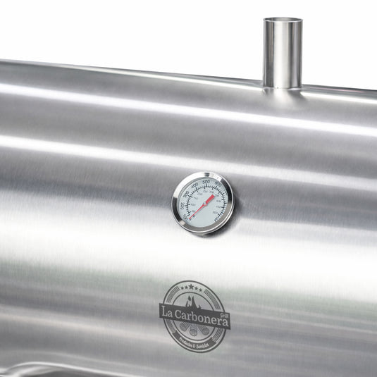Parrilla Movible con Tapa Ahumadora Smoked Pro — La Carbonera Grill (AISI 304)