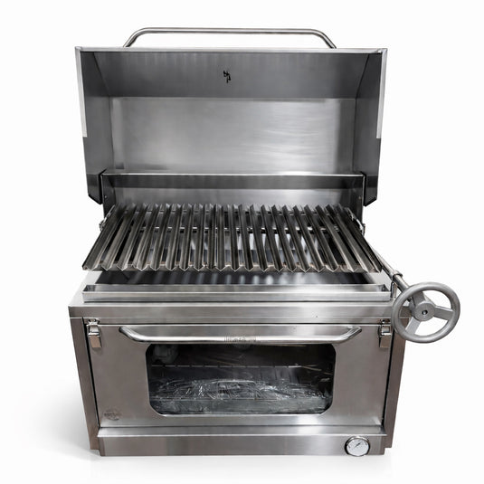 Parrilla Empotrable con Caja China Broker 700 — La Carbonera Grill (70×50×42 cm)