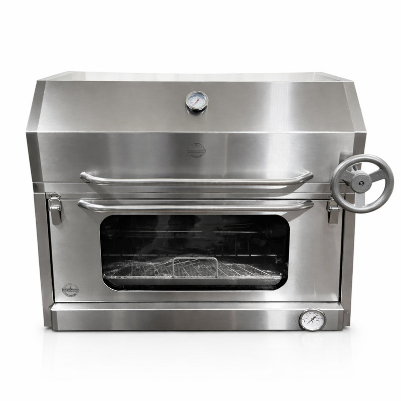 Cargue la imagen en el visor de la galería, Parrilla Empotrable con Caja China Broker 700 — La Carbonera Grill (70×50×42 cm)
