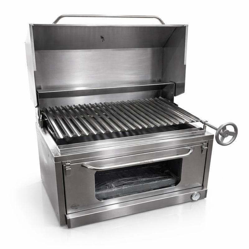 Cargue la imagen en el visor de la galería, Parrilla Empotrable con Caja China Broker 700 — La Carbonera Grill (70×50×42 cm)
