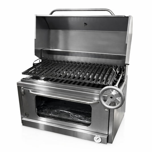 Parrilla Empotrable con Caja China Broker 700 — La Carbonera Grill (70×50×42 cm)
