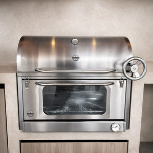 Parrilla Empotrable con Caja China Broker 700 — La Carbonera Grill (70×50×42 cm)