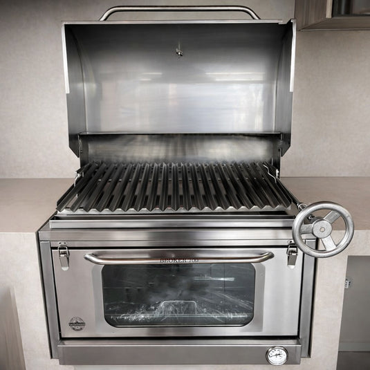 Parrilla Empotrable con Caja China Broker 700 — La Carbonera Grill (70×50×42 cm)