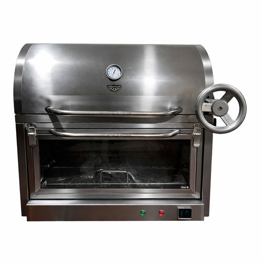 Parrilla Empotrable con Caja China Broker Master — La Carbonera Grill (70×50×42 cm)